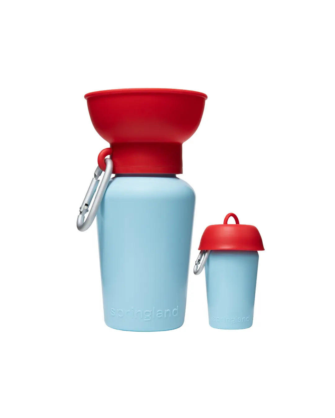 Botellas de agua de viaje para perros Flip de 20 oz (juego de 2)