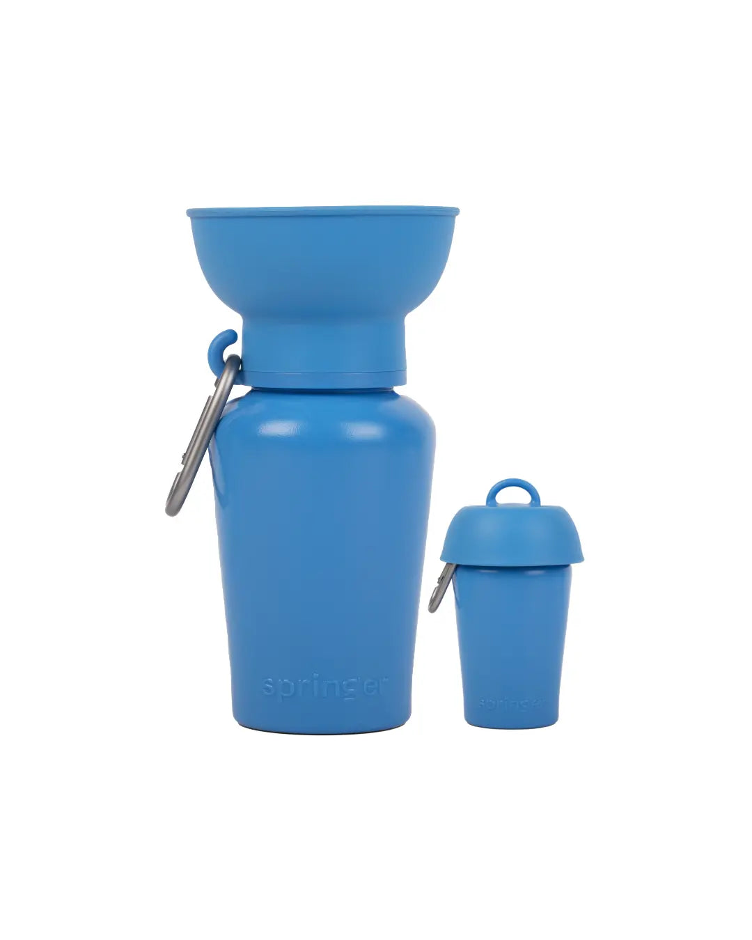 Botellas de agua de viaje para perros Flip de 20 oz (juego de 2)