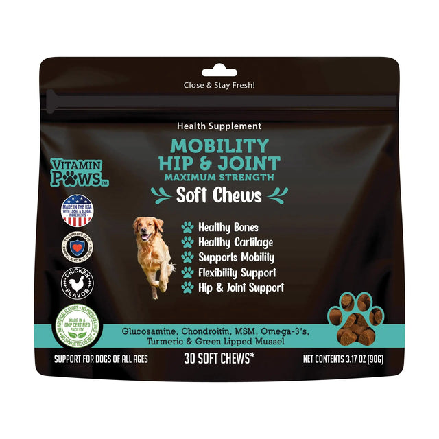 Mobility Chews — Hip & Joint Support for Senior Dogs