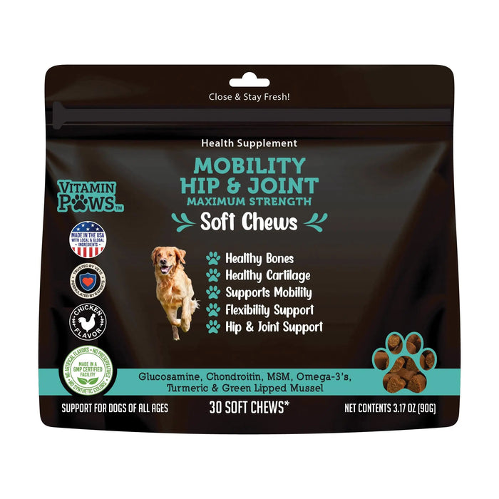 Mobility Chews — Hip & Joint Support for Senior Dogs