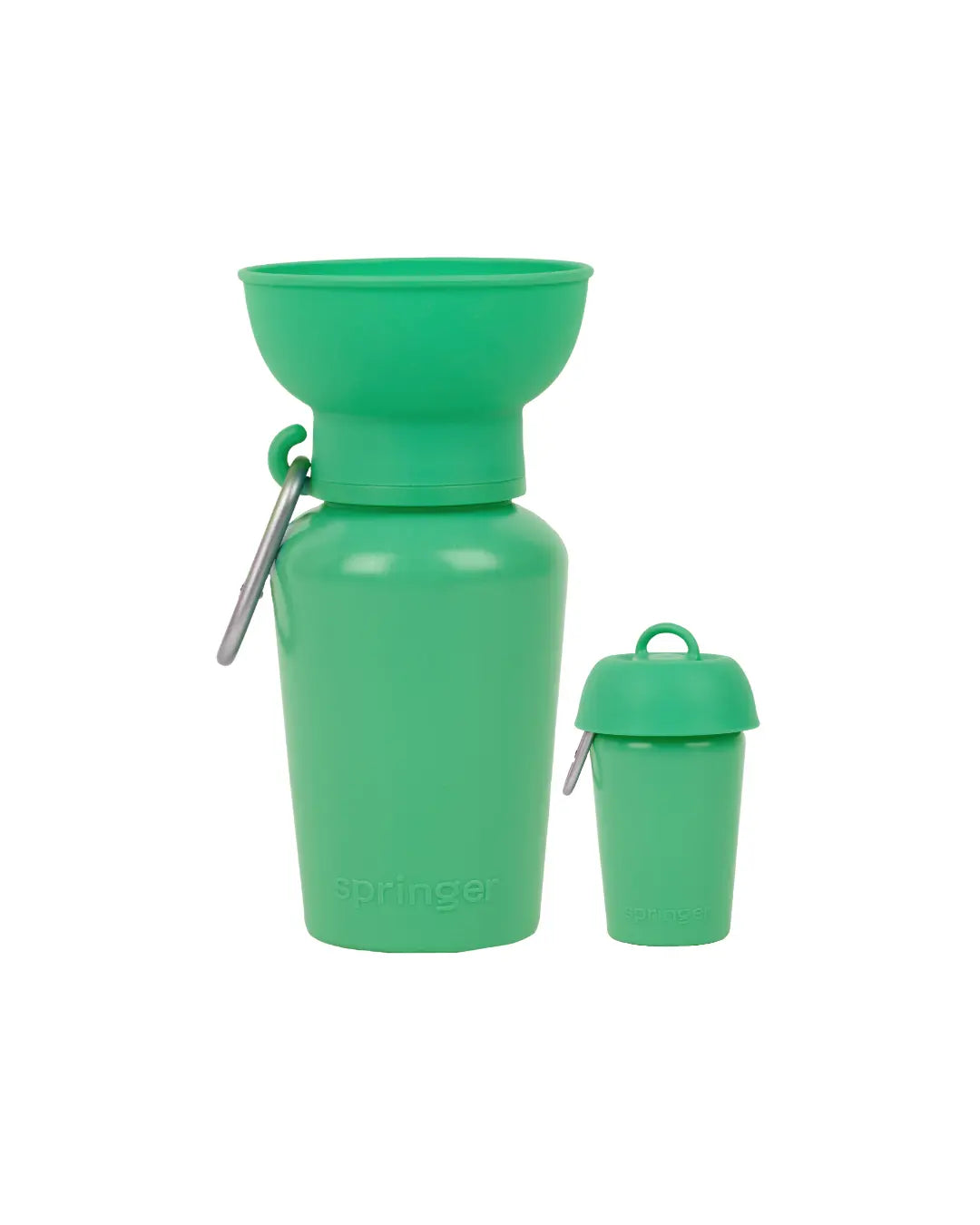 Botellas de agua de viaje para perros Flip de 20 oz (juego de 2)