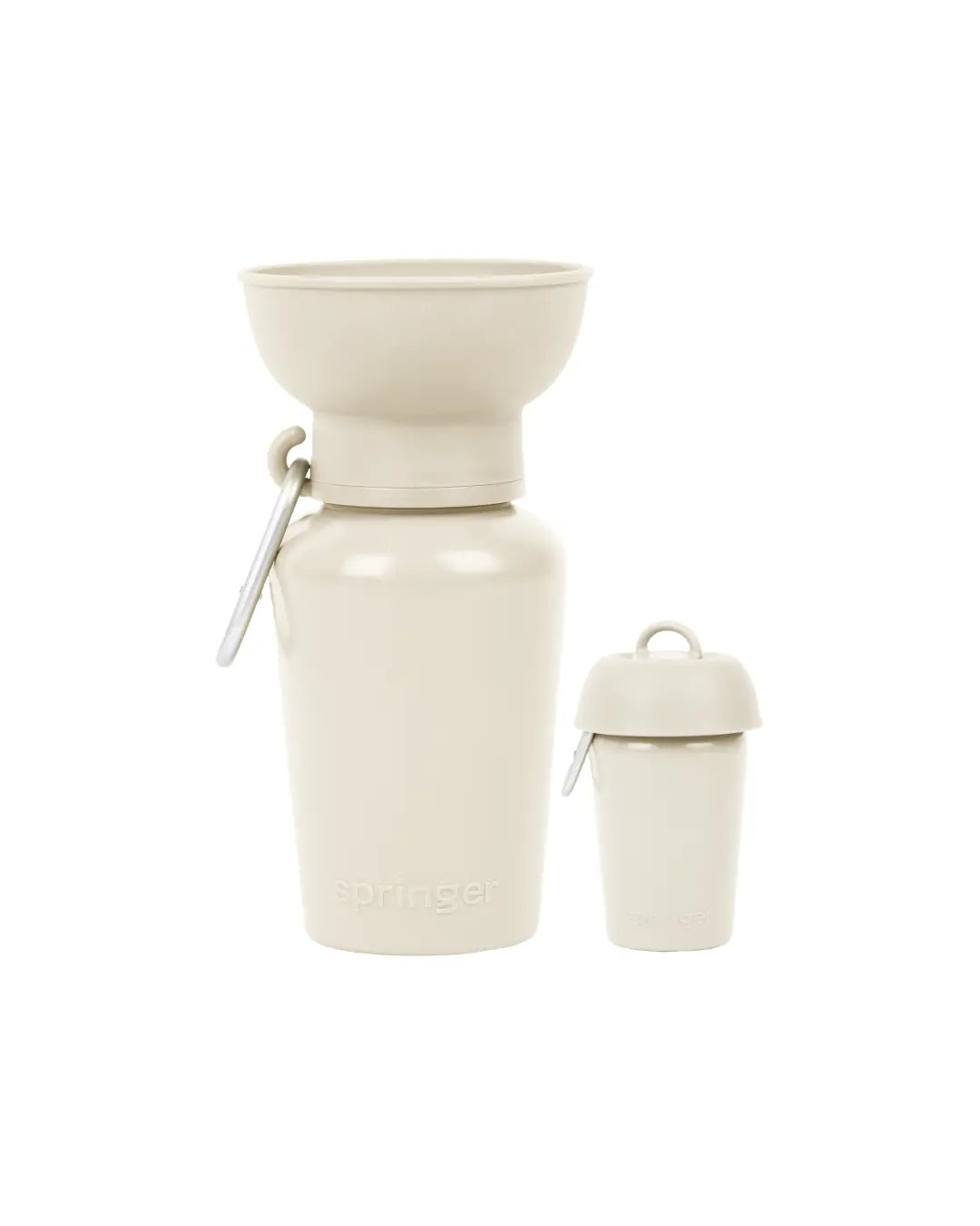 Botellas de agua de viaje para perros Flip de 20 oz (juego de 2)