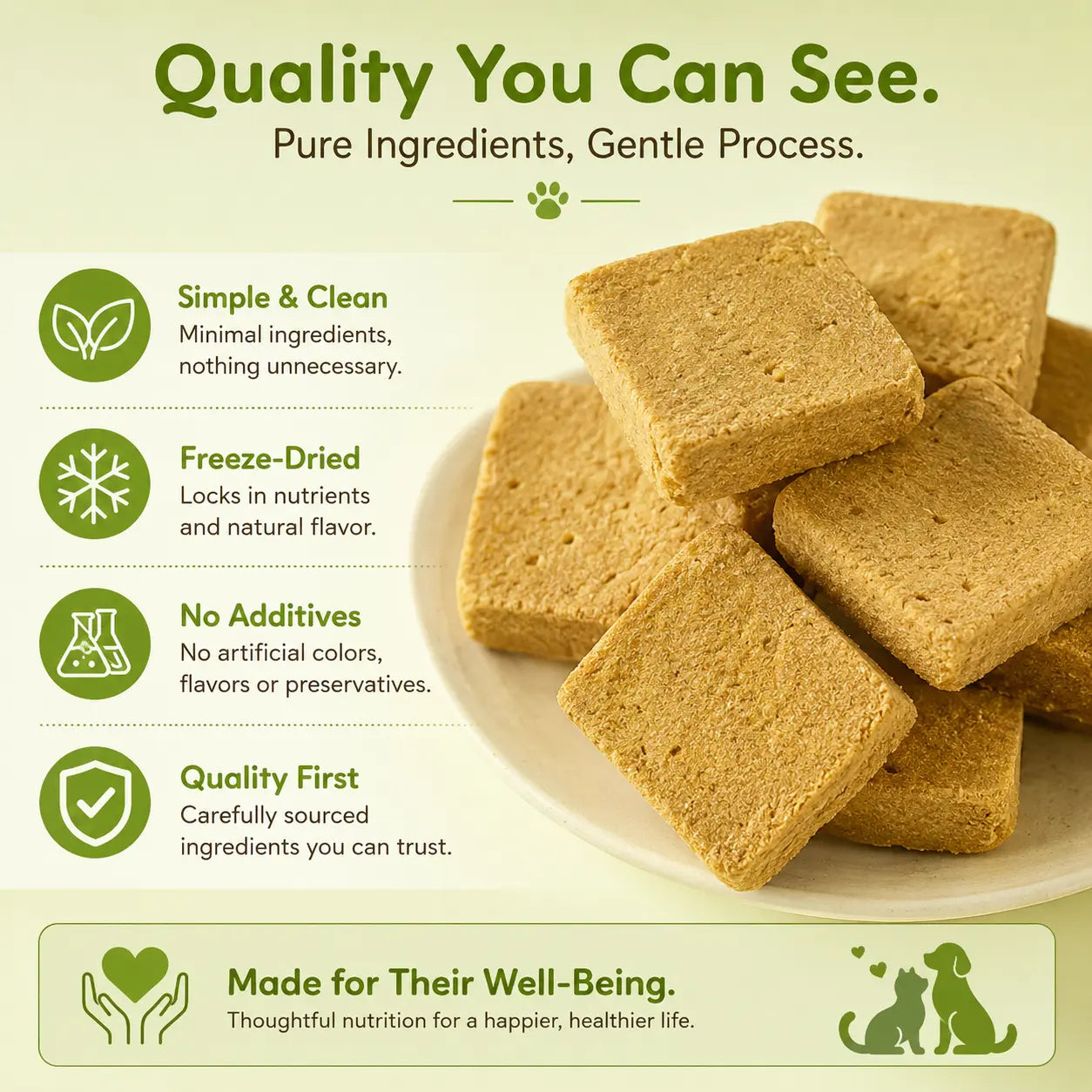 Peloro Egg Yolk Lecithin Freeze-Dried Cat & Dog Treats, Grain-Free Pet Food Topper with Chicken Breast, Egg Yolk, Fish Oil & Green-Lipped Mussel, Skin & Coat Daily Support,#Summervibes #Petlovers