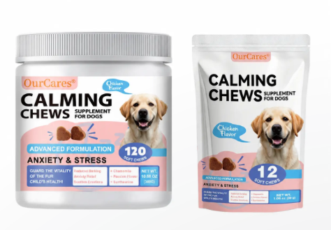Calming Soft Chews for Dogs — Ease Everyday Stress, Anxiety & Restless Nights