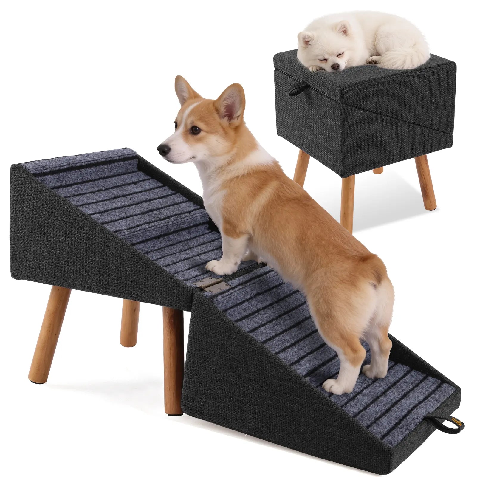 Ayuda a tu perro a subir al sofá o a la cama sin lastimar sus articulaciones