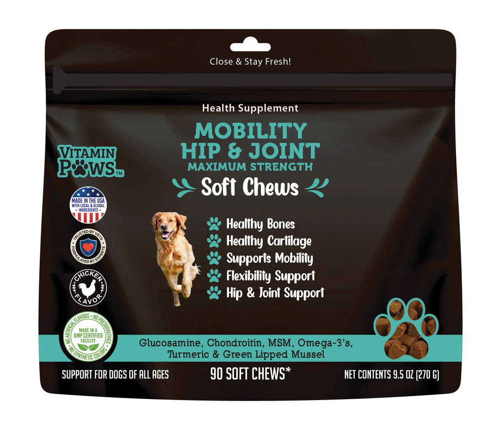 Mobility Chews — Hip & Joint Support for Senior Dogs